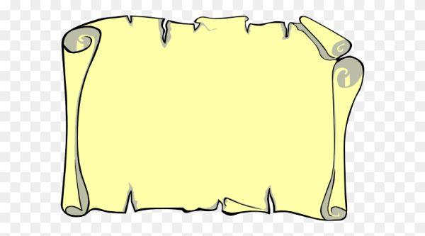 Свиток черно белый для текста