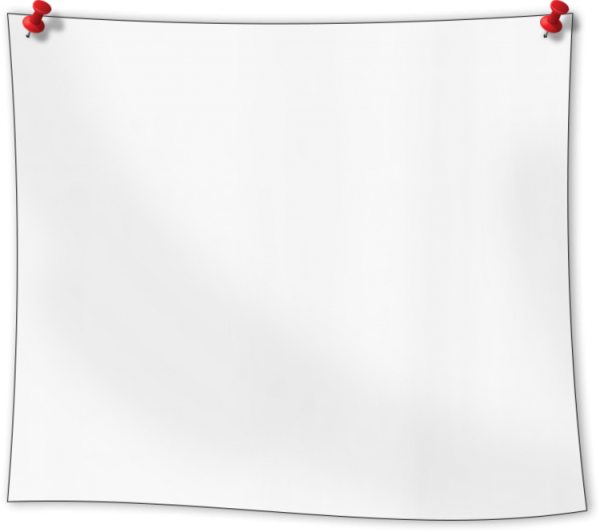 Прозрачный лист бумаги