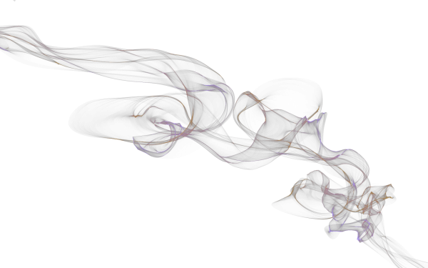 Дым на прозрачном фоне