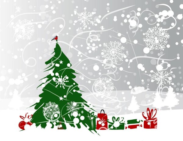 Новый год вектор