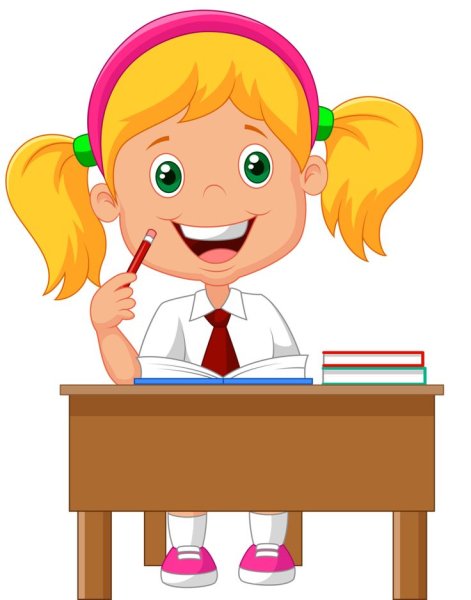 Ученик мультяшный