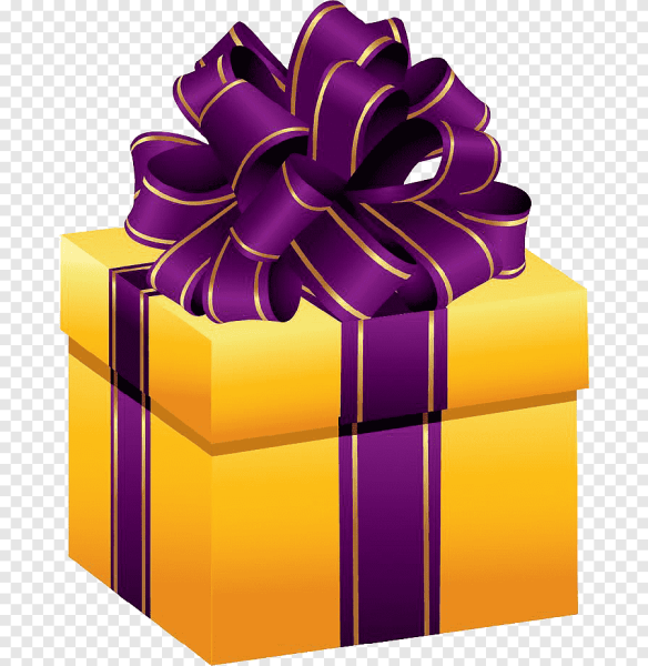 Стикер подарок