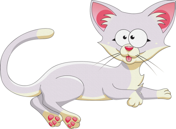 Котята мультяшные