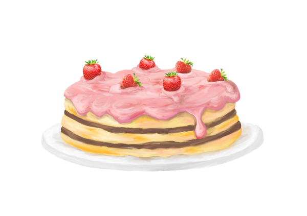 Тортик без фона