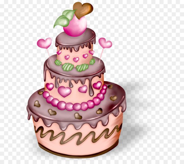 Торт векторный