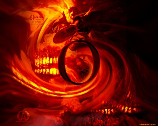 Фоновый рисунок опера