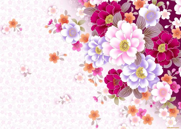 Цветочный фон