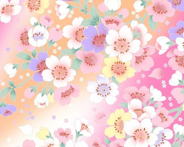 Фон мелкие цветы