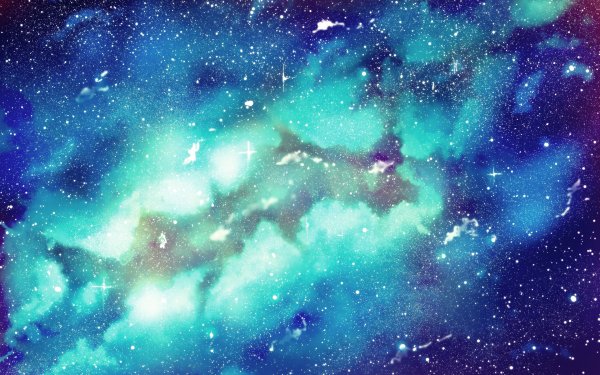 Бирюзовый космос