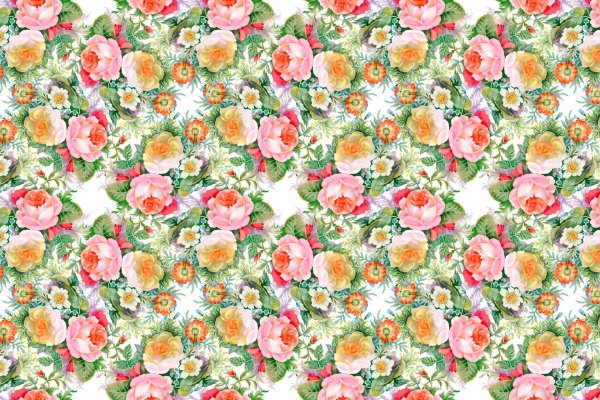 Фон мелкие цветы