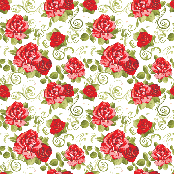 Мелкий цветочный узор