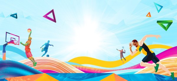 Фон для спортивного стенда