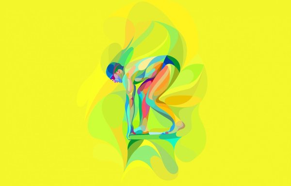 Красивый спортивный фон