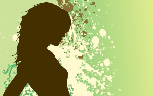 Силуэт девушки