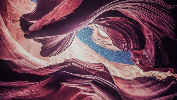 Каньон антилопы 4k