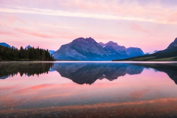 Озеро Макдональд Монтана США