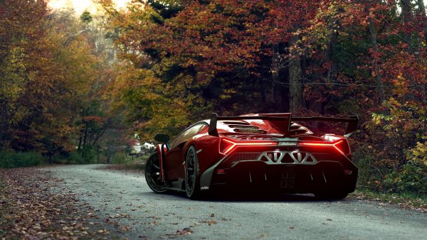 Lamborghini Veneno обои 4k