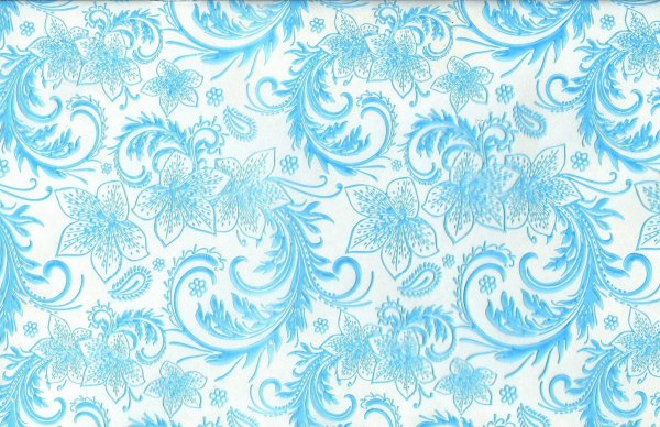 Голубой фон с узорами