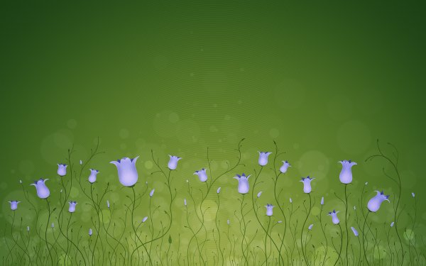 Фон колокольчики