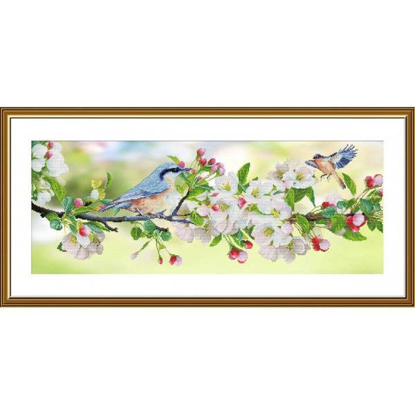 Вышивка я жду тебя Nova Sloboda