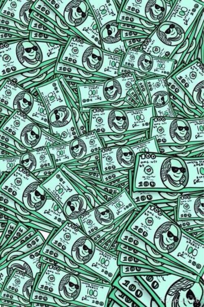 Обои деньги