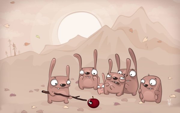 Прикольные Фоновые рисунки