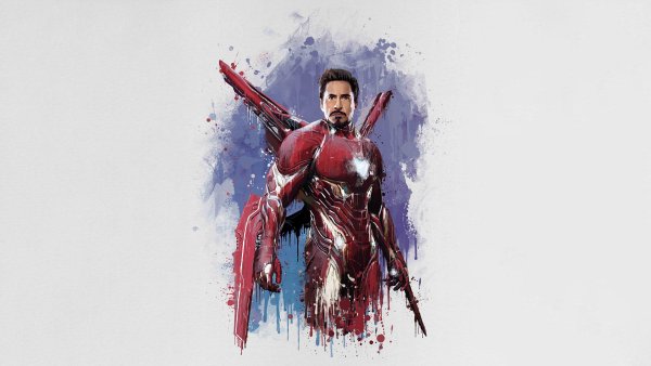 Железный человек война бесконечности обои