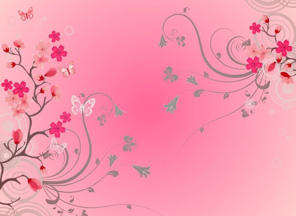 Фон бабочки