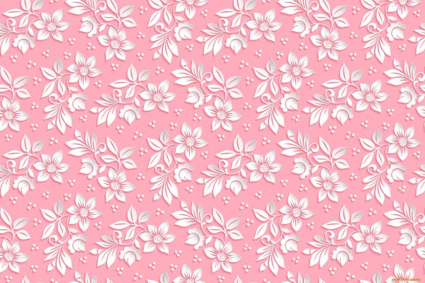 Розовый фон с узорами