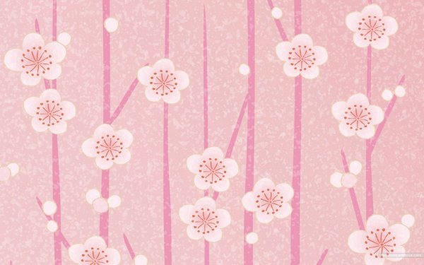 Розовый фон для девочки