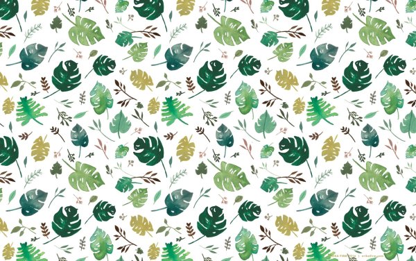 Паттерн листья