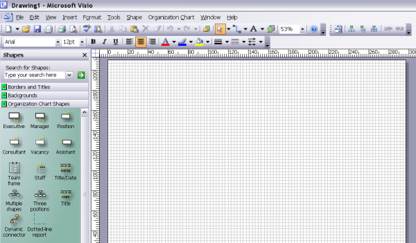 MS Visio набор инструментов