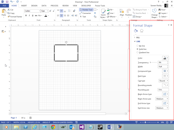 Расширение Visio