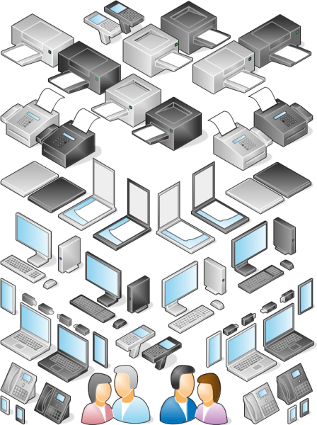 Visio топология серверной