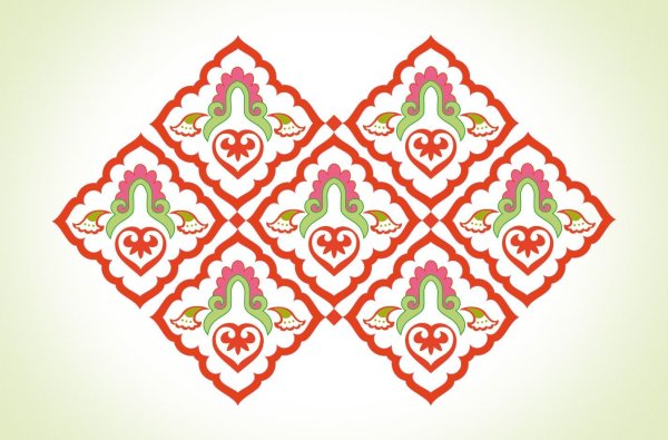 Национальный орнамент Татаров