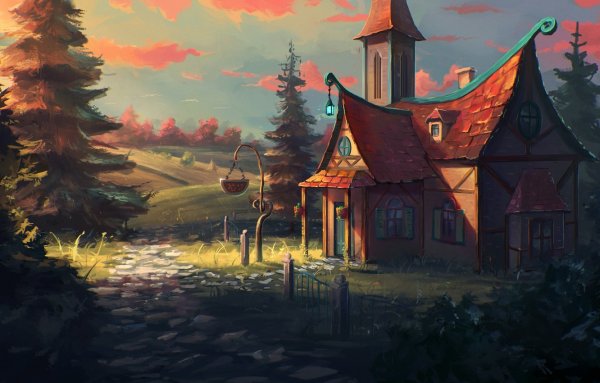 Домик фэнтези