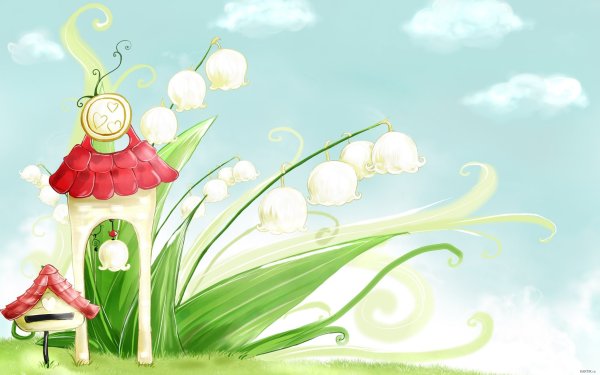 Красивый фон с бабочками