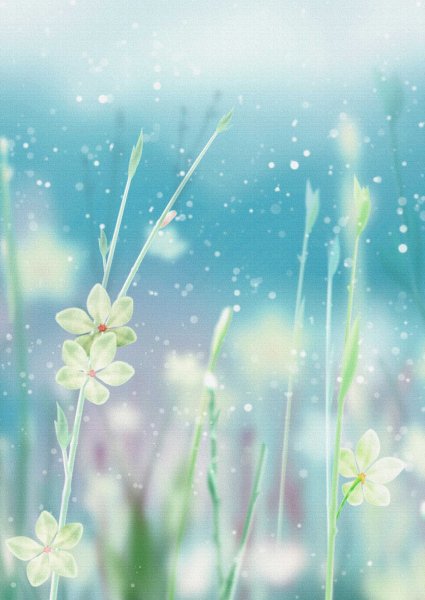 Весенний цветочный фон