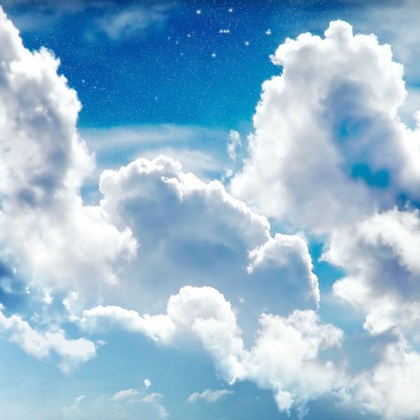 Фон небо с облаками