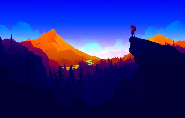 Firewatch Wallpaper 4k