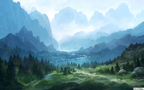 Фэнтези пейзажи