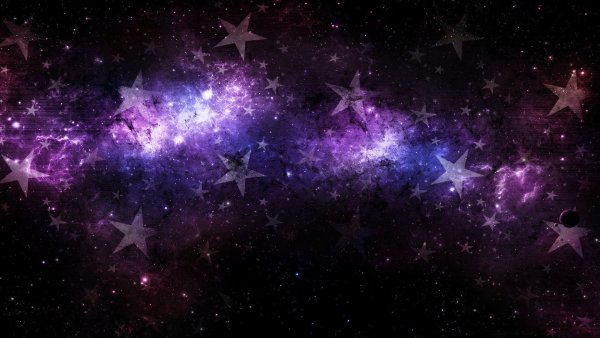 Фон космос звезды
