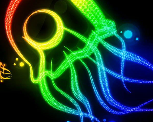 Неоновые картинки на рабочий стол