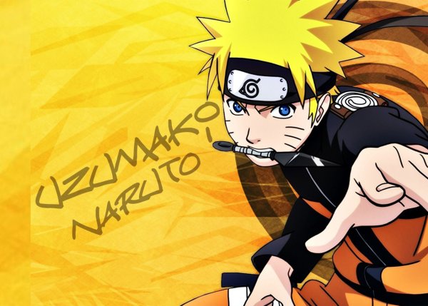 Аниме рисунки Наруто Узумаки