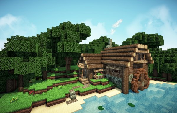 Майнкрафт фон для рабочего стола