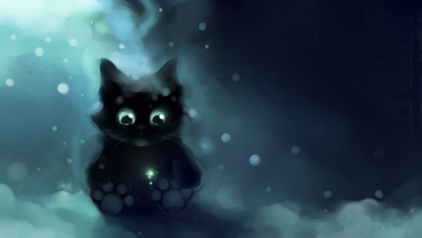 Котенок арт