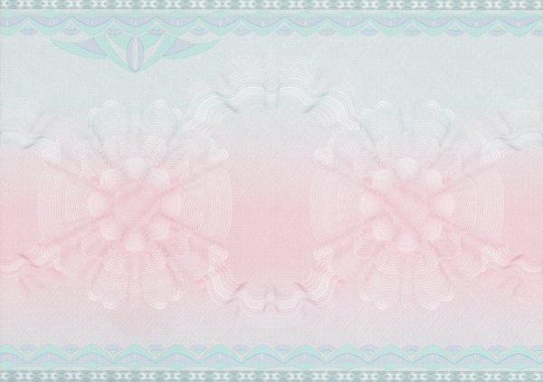 Защитная сетка гильош для документов вектор