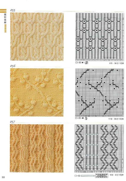 Вязания интересных узоров