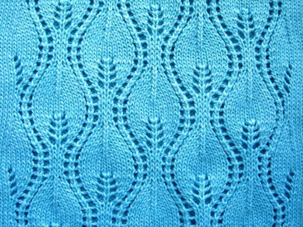 Узоры спицами