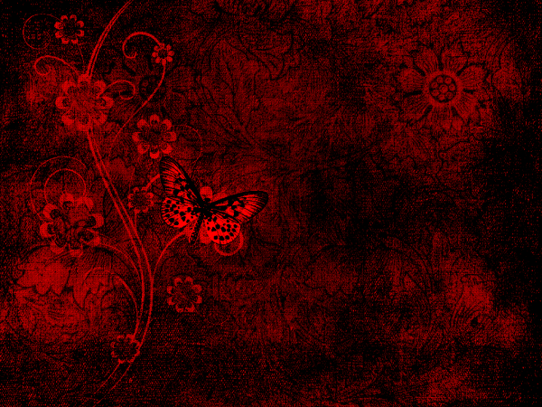 Красно черный узор